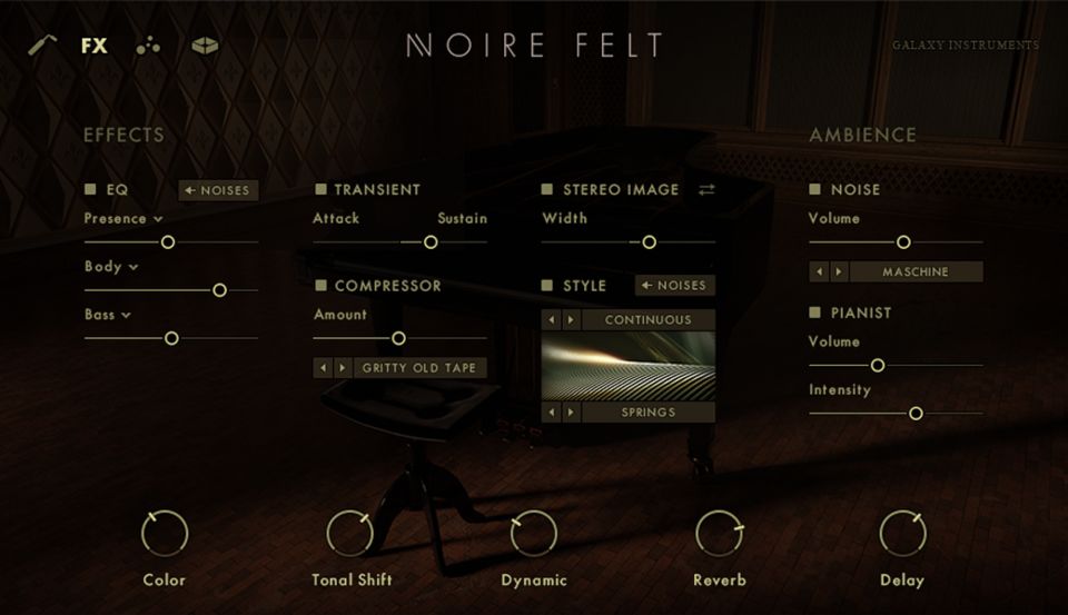 Native Instruments Noire Design Controls